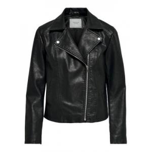 JDY Simba Fauw Leather Jacket NOOS Black