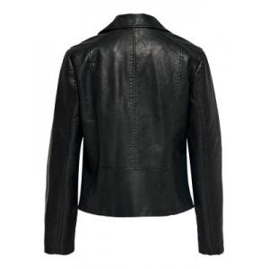 JDY Simba Fauw Leather Jacket NOOS Black