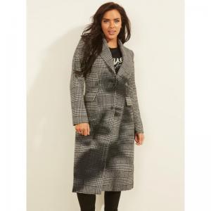 Adele Coat Overprinted Mac