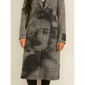 Adele Coat Overprinted Mac