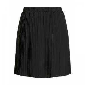 Vibibo Short Skirt Solid Black