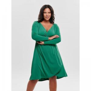 Carolei Knee Dress Cadmium Green