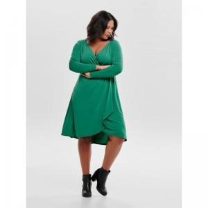 Carolei Knee Dress Cadmium Green