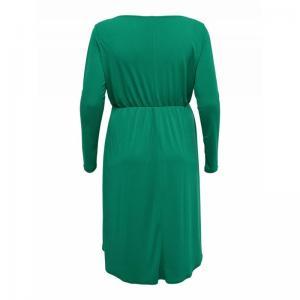 Carolei Knee Dress Cadmium Green