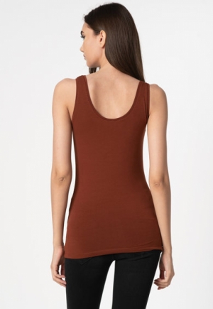 JDYAVA New Life Tank Top Cherry Mahogany