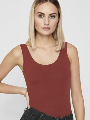 JDYAVA New Life Tank Top Cherry Mahogany