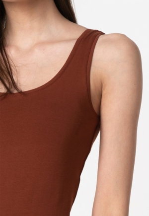 JDYAVA New Life Tank Top Cherry Mahogany