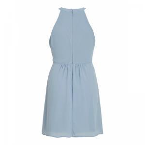 Milina Halterneck Dress Ashley Blue