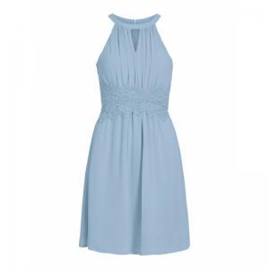 Milina Halterneck Dress Ashley Blue