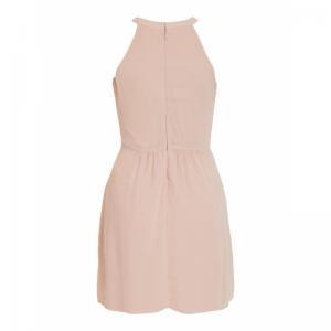 Milina Halterneck Dress Pale Mauve