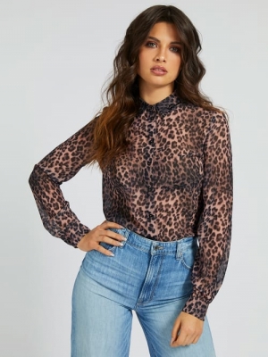 Clouis Shirt Iconic Leopard