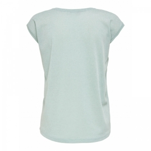 OnlSilvery vneck Lurex top Surf Spray