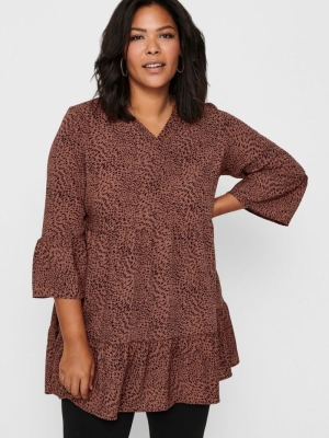 LuxMaja Tunic dress Cedar Wood