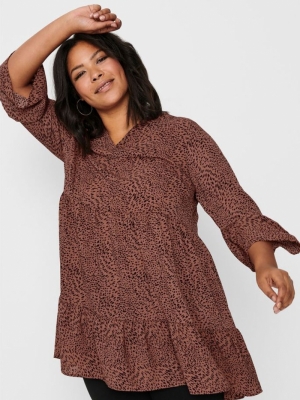 LuxMaja Tunic dress Cedar Wood