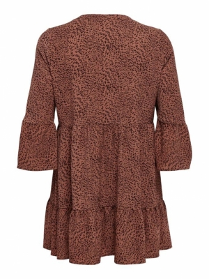 LuxMaja Tunic dress Cedar Wood