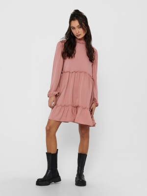 Kira Short Dress Old Rose