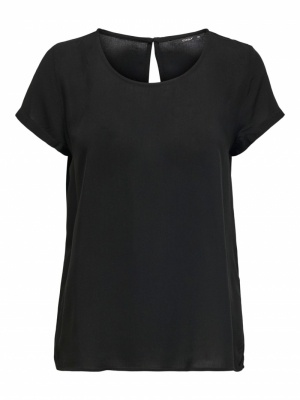 OnlFirst One Life Solid Top  Black