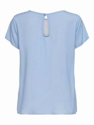 OnlFirst One Life Solid Top  Cashmere Blue