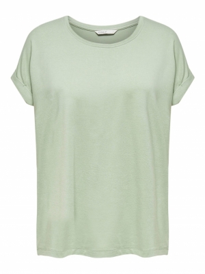 Moster O-Neck Top NOOS Desert Sage