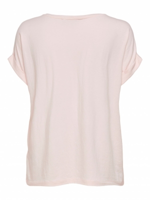 Moster O-Neck Top NOOS Primrose Pink