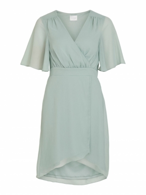 Rilla Sleeve Dress Jadeite 