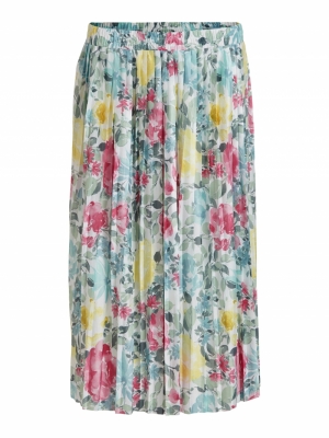 Orlanda Midi Skirt. Waterflower