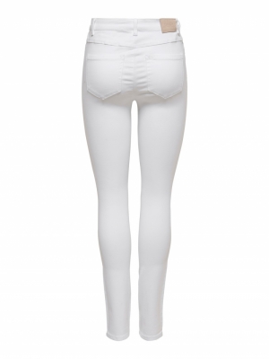 ONLROYAL HW  SK JEANS  WHITE NOOS 177991 White