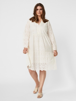 VMNICE LS BELOW KNEE DRESS - K 222913 Birch