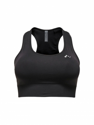 ONPDAISY CIR SPORTS BRA - CURV 177911 Black