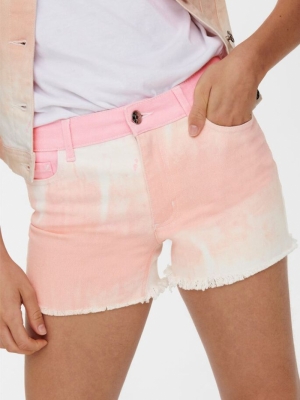 ONLSHADI LIFE MW TIE DYE SHORT 258395001 Bloss