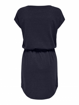 Ellen V-neck Dress Night Sky -