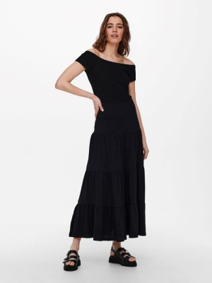 May Life Maxi Skirt Black