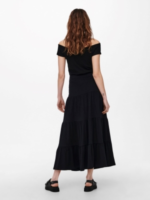 May Life Maxi Skirt Black