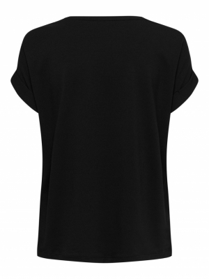 Moster O-Neck Top NOOS Black