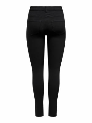 ONLNANNA LIFE HW SKINNY PNT NOOS 177911 Black