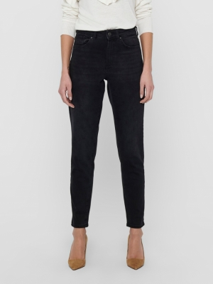 ONLVENEDA LIFE MOM JEANS REA09 179674 Black De