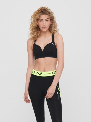 ONPMARTINE CIR SPORTS BRA - NO 177911002 Black