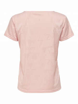 ONPJUE V-NECK SS TRAIN TEE 218490 Peachski