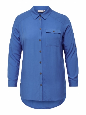 CARDENIZIA LS SHIRT SOLID WVN 187224 Strong B
