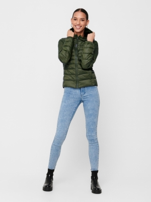 ONLTAHOE HOOD JACKET OTW NOOS 193783 Forest N