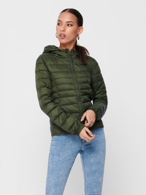 ONLTAHOE HOOD JACKET OTW NOOS 193783 Forest N