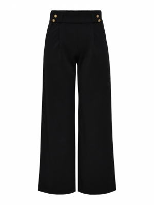 JDYGEGGO LONG BUTTON PANT JRS 177911001 Black