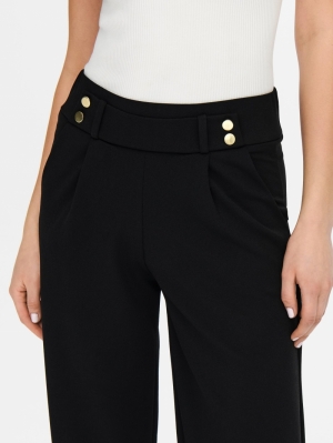 JDYGEGGO LONG BUTTON PANT JRS 177911001 Black