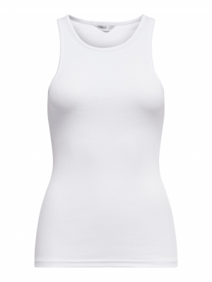 ONLKENYA RIB TANK TOP JRS NOOS 177991 White