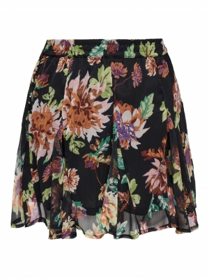 ONLJAMILA FLOWY SKIRT PTM 177911001 Black