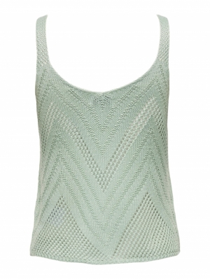 JDYSUN TANK TOP KNT NOOS 254595 Jadeite