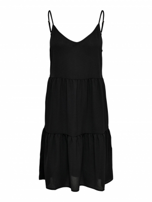 JDYPIPER V-NECK STRAP DRESS WVN 177911 Black