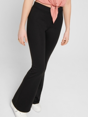ONLFEVER STRETCH FLAIRED PANTS JRS  NOOS 177911 Black