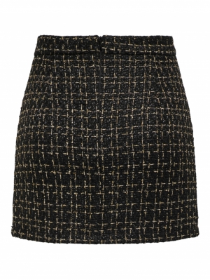 JDYNANCY MINI BOUCLE SKIRT PNT 177911001 Black