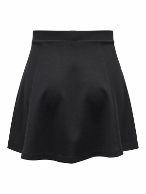 JDYPRETTY SKATER SKIRT JRS 177911 Black